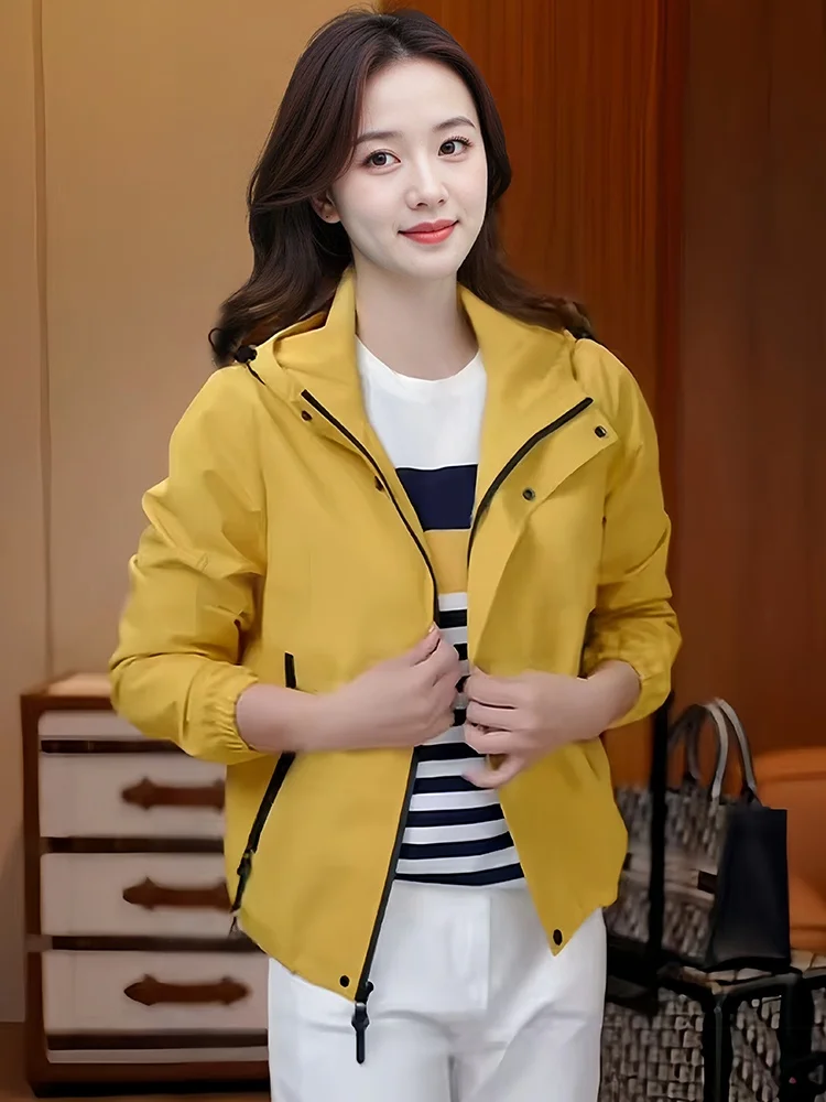 ファイオナブル スリミング シンプルデザイン レディース ジャケット カジュアル ルーズフィット ジッパー スプライス アンチエイジング アウターウェア エレガント コート