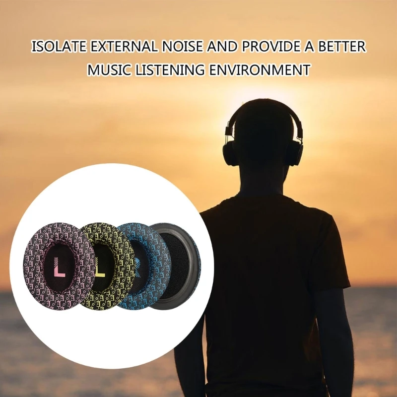 Orejeras de cuero proteico para auriculares Sennheiser Momentum 2,0, almohadillas suaves con esponjas, funda, almohadillas para los oídos, cojines para auriculares