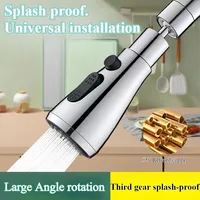 Faucet Pull Sprayer Head 3 Outlet Mode Small Savage Blade Outlet Multi-function Nozzle Head Removable Kitchen Accessories tools