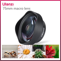 Ulanzi 75MM 10X Super Macro Lens Phone Camera Lens 17MM Thread Phone Lens with Clip for iPhone 15 14 Sumsang