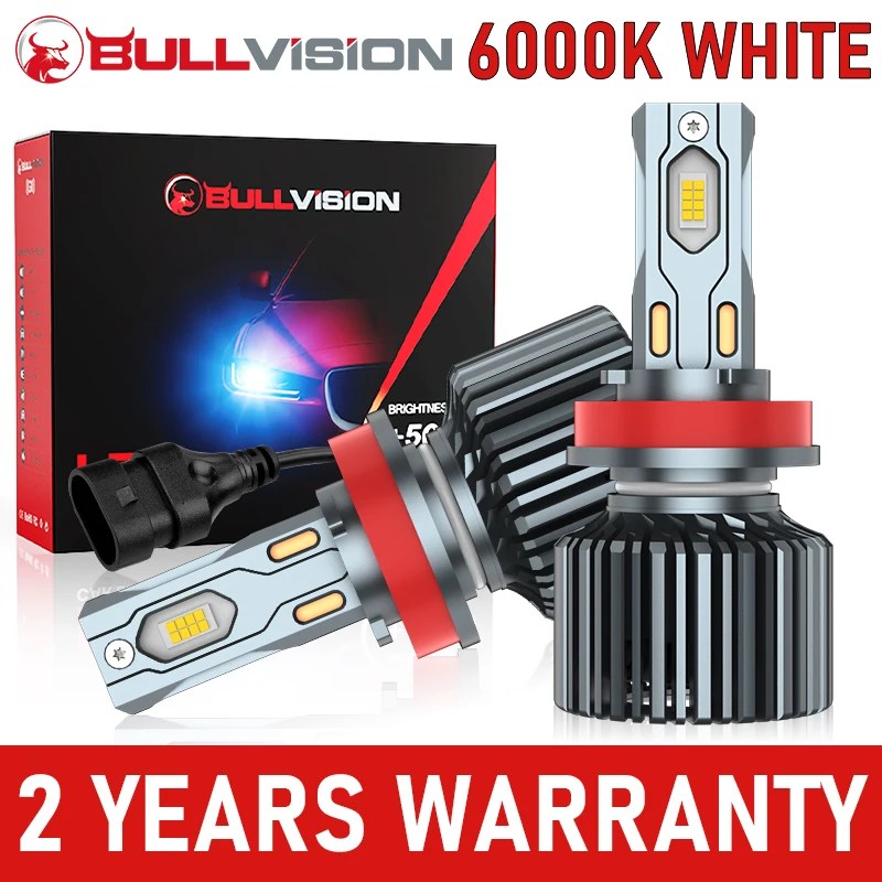 H11 LED Headlight Canbus No Error G3 H4 H7 H8 H9 9005 HB3 9006 HB4 9012 HIR2 7580 CSP 6000K Automotive Kit Fog Lamp 12V Car Lamp