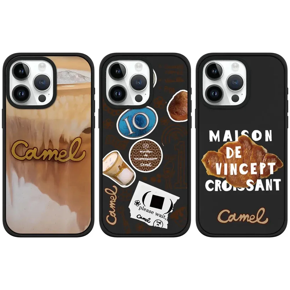 

Coffee Frosted Magnetic iPhone 13 14 15 16 Pro Max Protective Case