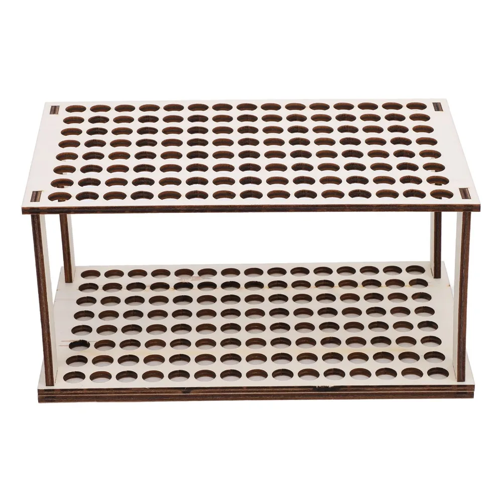 

Деревянный органайзер для ручек и карандашей со съемной конструкцией, диаметр отверстия 1,2 см, многофункциональный, экономит место