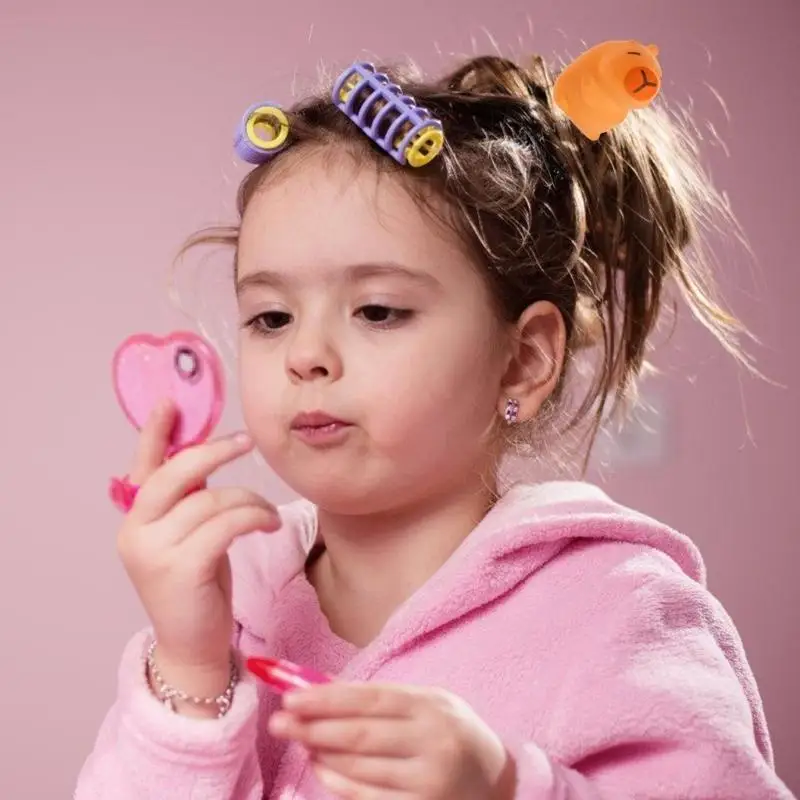 

652F Заколка для волос Заколка для волос Капибара Вентилятор Головные уборы Сладкая шпилька капибара для женщин