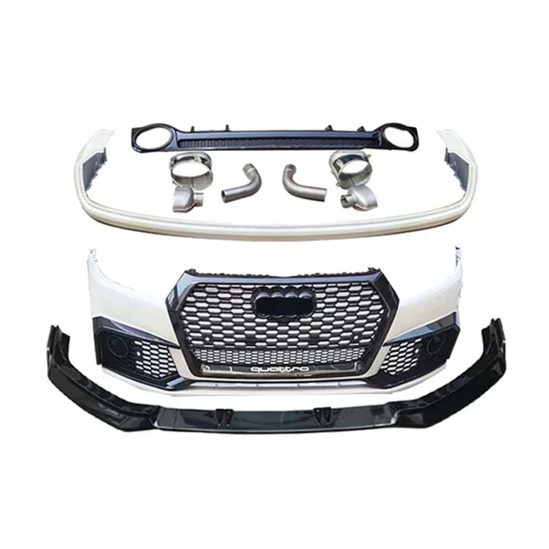 

Modified Car auto parts For Audi Q5 Q5L Sports/Ordinary 2018-2020 Full set body kit Upgrade RSQ5 Style Front bumper Rear bumper