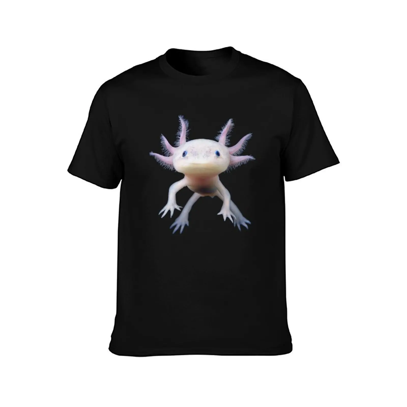 Blue Axolotl Animal - Funny and Cute Salamander Fish Design for Kids, Teens, Boys, Men, Adults, Girls T-Shirt