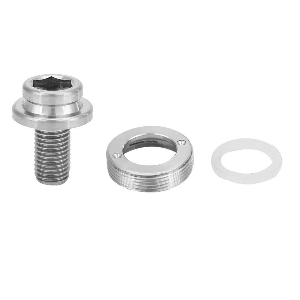 

Durable M8x15mm Bicycle Crank Bolt Titanium Alloy Lightweight Crank Arm Fixing Bolt Square Taper Crank Bolt Bike Maintenance