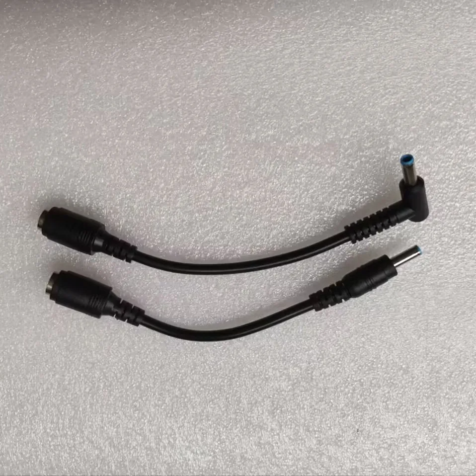 

Кабель-адаптер для блока питания HP Dell Ultrabook, 7450 (гнездо) на 4530 (штекер), изогнутый/прямой, с контактом, адаптерный кабель