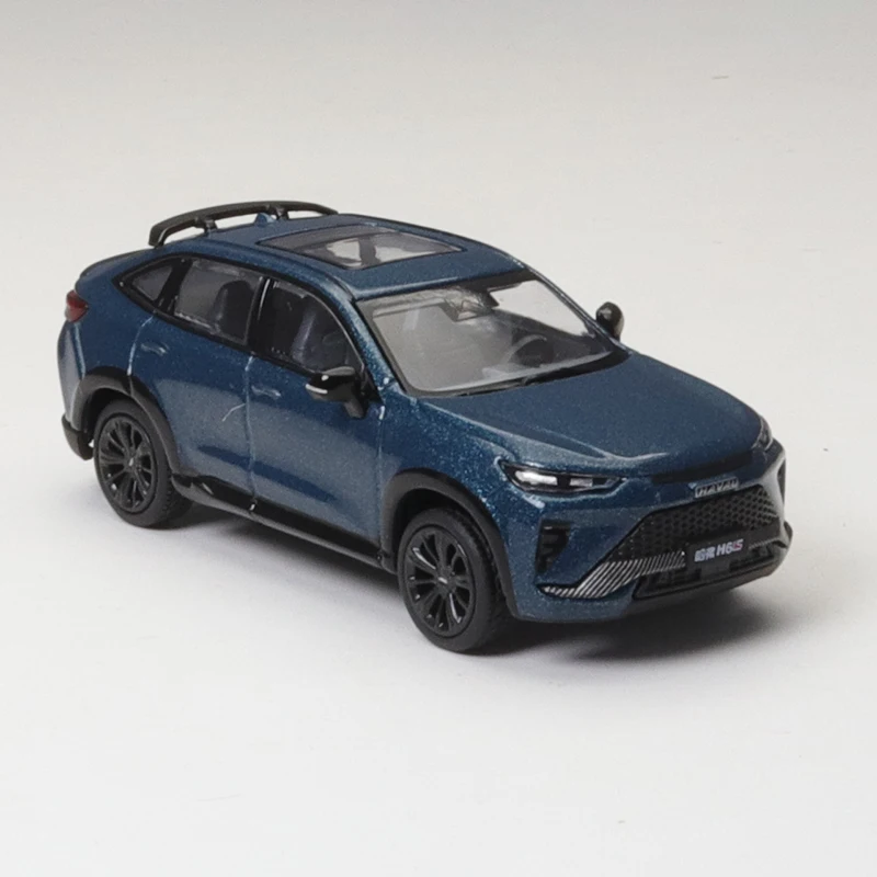 XCARTOYS 1/64 Alloy Car Model Great Wall Haval Third-generation H6S SUV Neptune Blue Kids Xmas Gift Toys for Boys Brinquedos