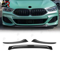 For BMW 8 Series G14 G15 G16 830i 840i 850i Carbon Fiber Car Front Bumper Lip Front lip Diffuser Front Chin Spoiler Body Kit