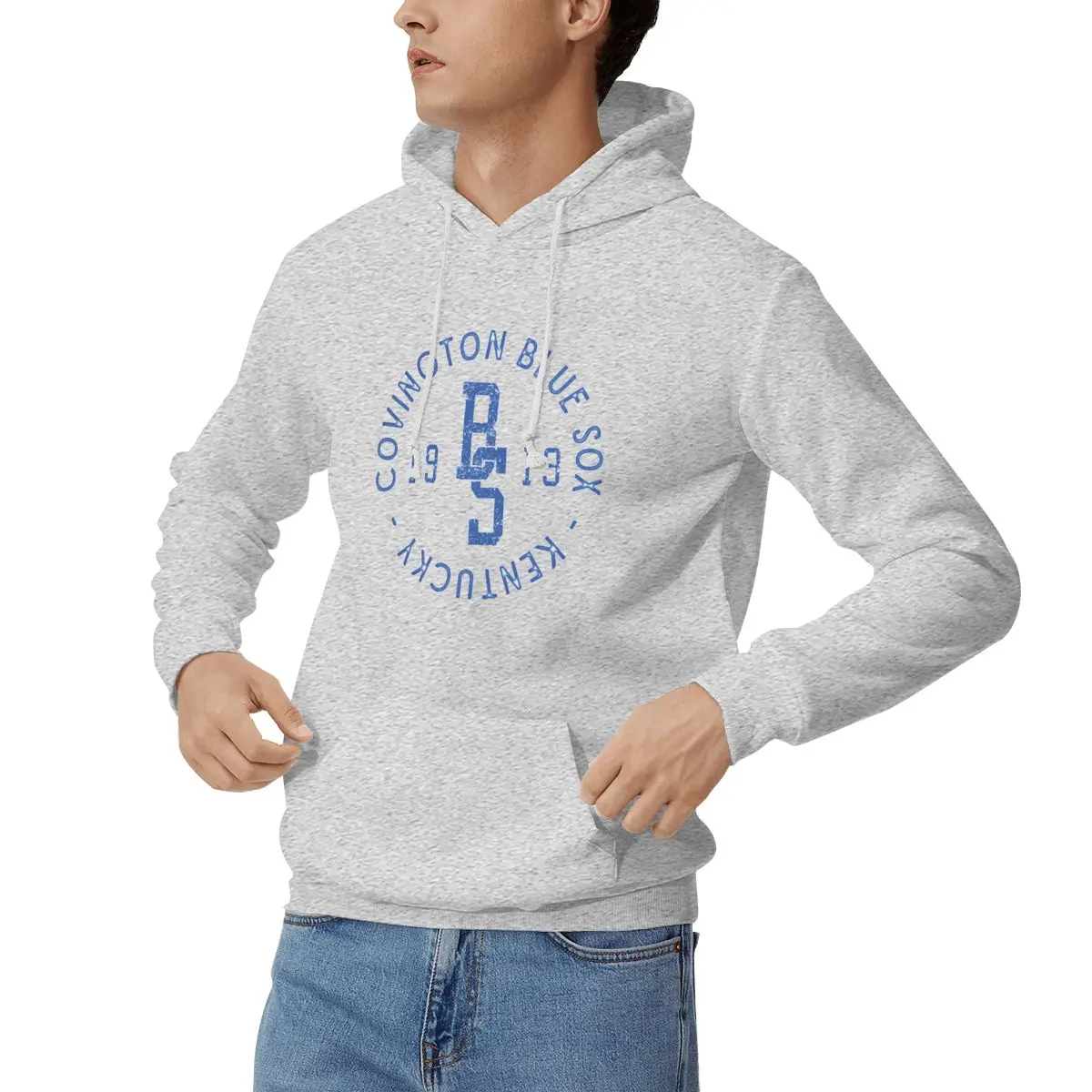 Covington Blue Sox Federal League Baseball Hoodies Men Women Pullover Sweatshirt Fashion Long Sleeve Streetwear Autumn Winter