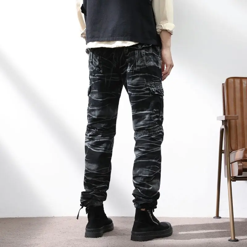 2023 New Men\'s Outdoor Tactical Large Pants Multiple Pocket Urban Commuter Trousers Camouflage Casual Cargo Pants