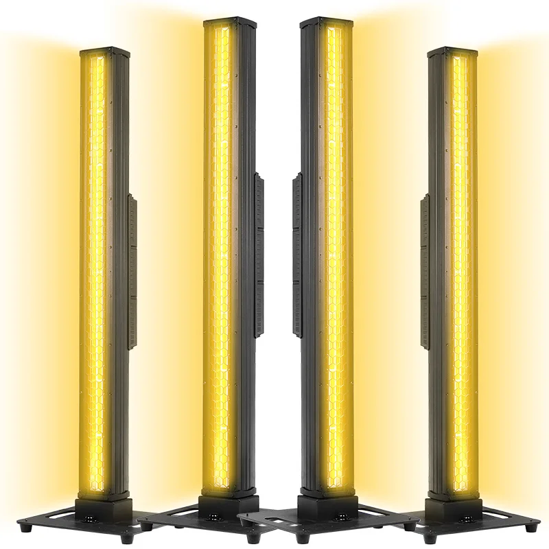 

8x30W Warm White + Amber Blinder – IP66 Outdoor Audience Wash with Strobe for Concerts & Weddings