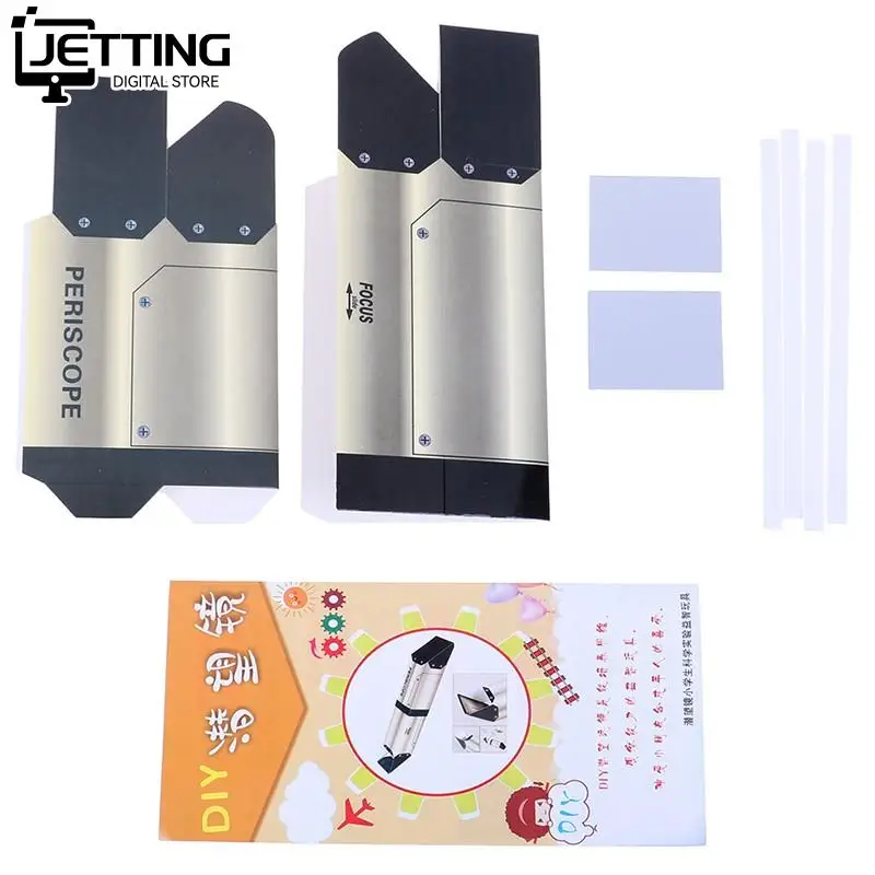 DIY Paper Telescopic Periscope Model Building Kits Inventions Physics Experiment Assembly Kits Pupils Technology Education Toys