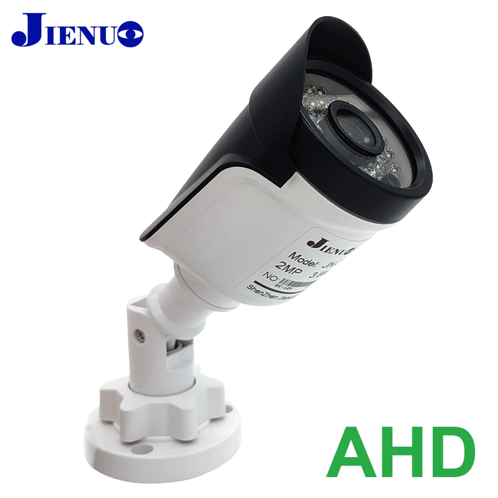 

JIENUO AHD Camera Security Surveillance 720P 1080P 4MP 5MP Analog Infrared Night Vision CCTV Outdoor Waterproof 2mp Hd Home Cam