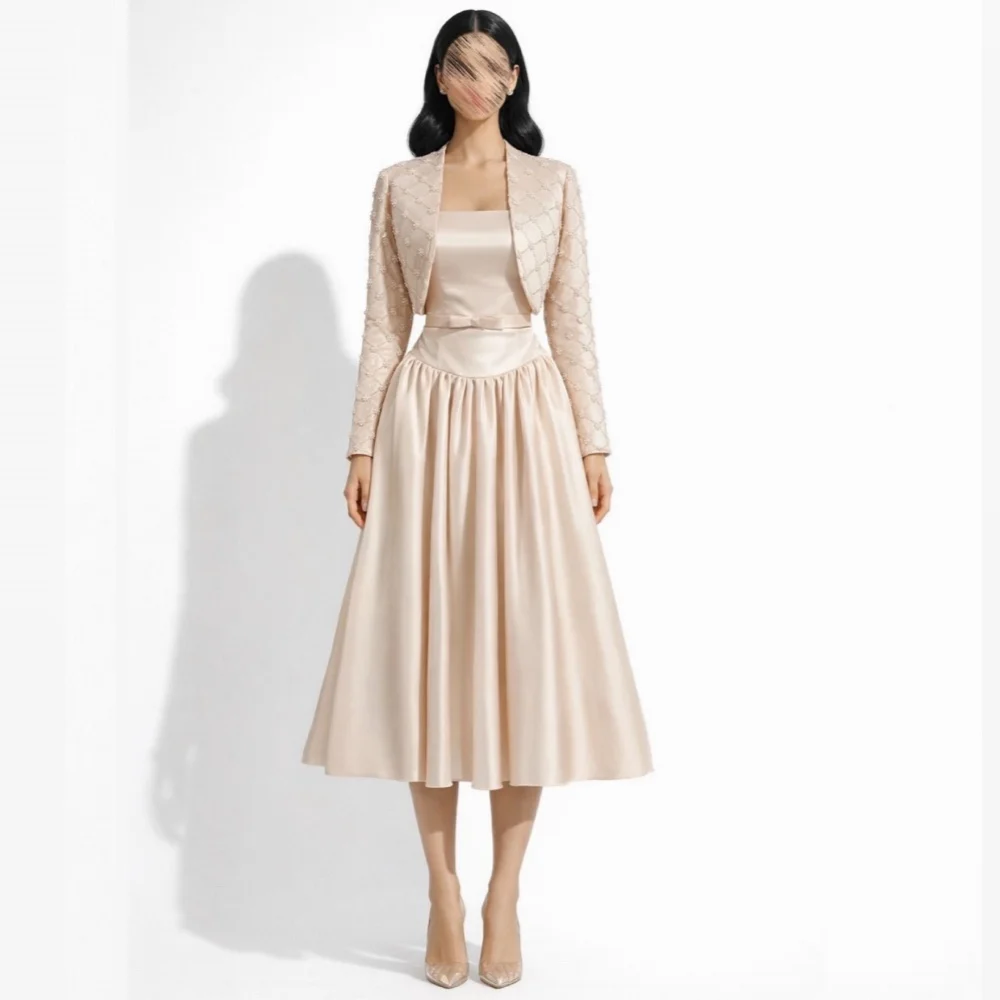 

Индивидуальные женские платья Grace: плиссированные миди-платья А-силуэта, элегантные для выпускного вечера, на заказ, для особых случаев, для бала, официальные