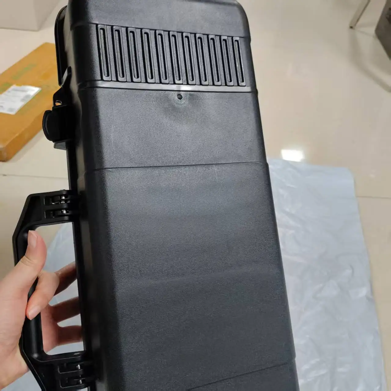 1pcWaterproof Protective Tool Box Hard Carry Tool Case Bag Storage Box Equipment Safety Protector Instrument Toolbox with Sponge