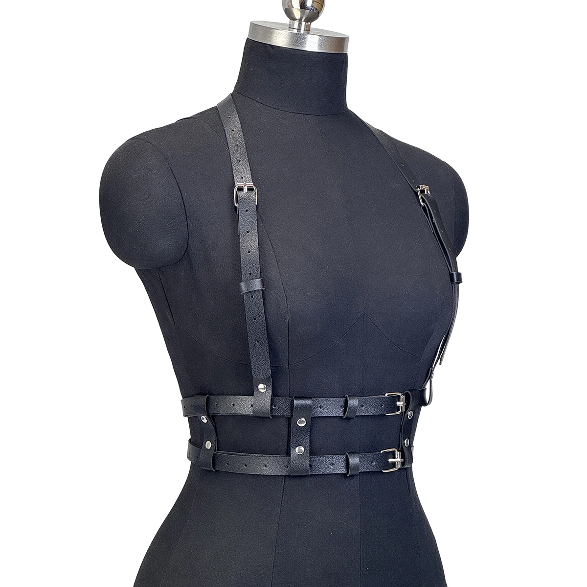 Damen Punk Mode Gürtel Streets – Leather Work Harness Bewertung und Preis
