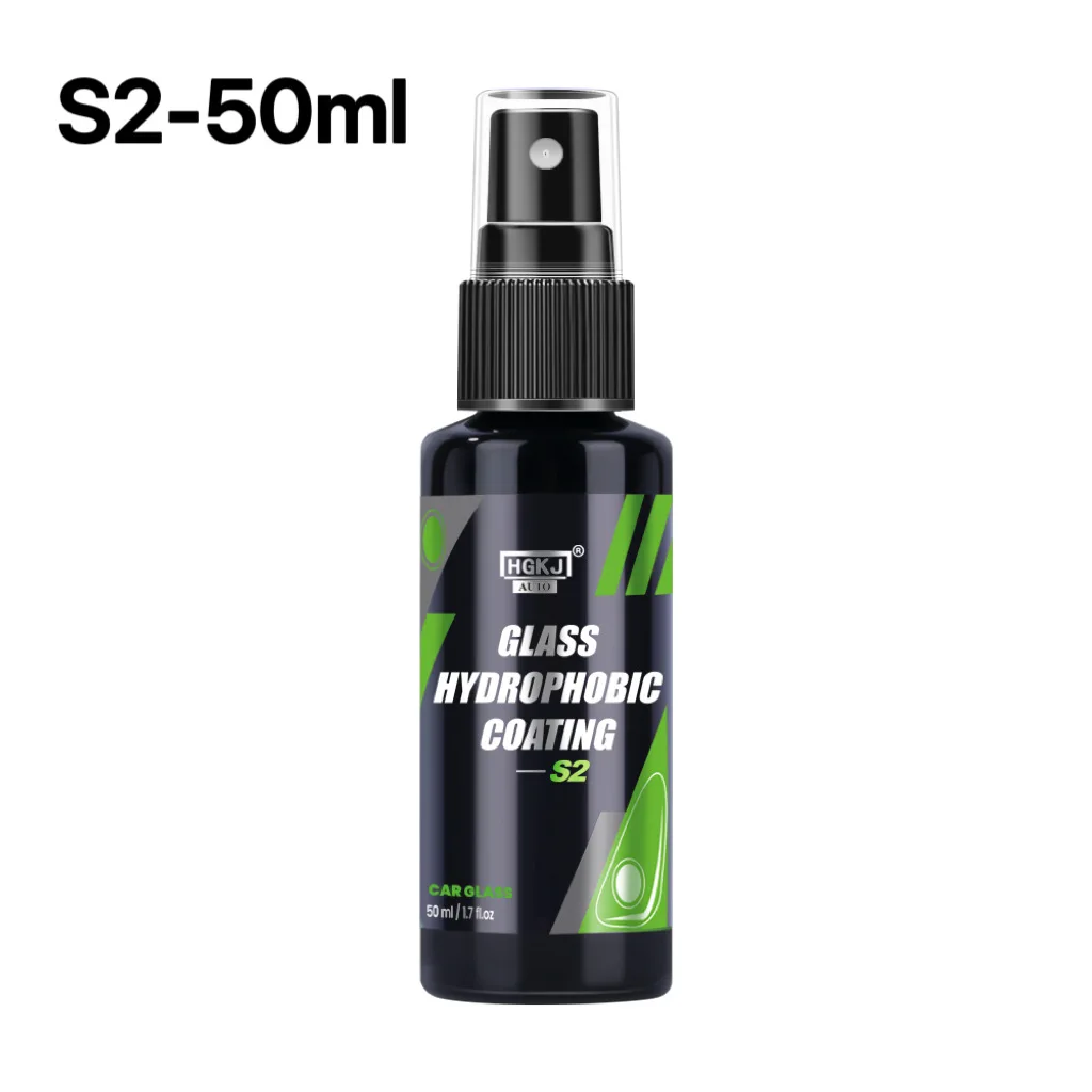 سيارة الزجاج مسعور طلاء رذاذ المطر طارد السيارات المضادة للمطر واضح عرض نانو وكيل مقاوم للماء العناية بالسيارات التفاصيل HGKJ S2 #5