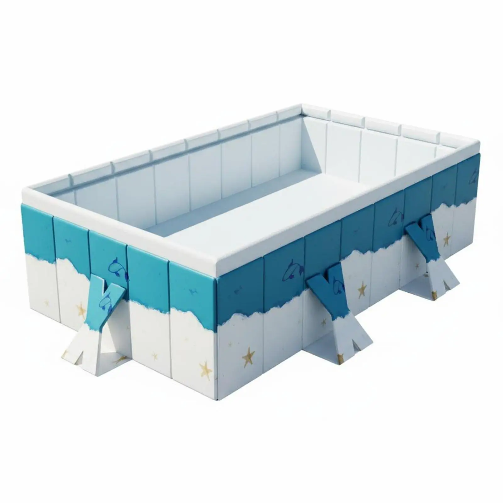 Foldable Water Basin Foldable Child Quick-Setup Pool to Set up Backyard Fun Gear