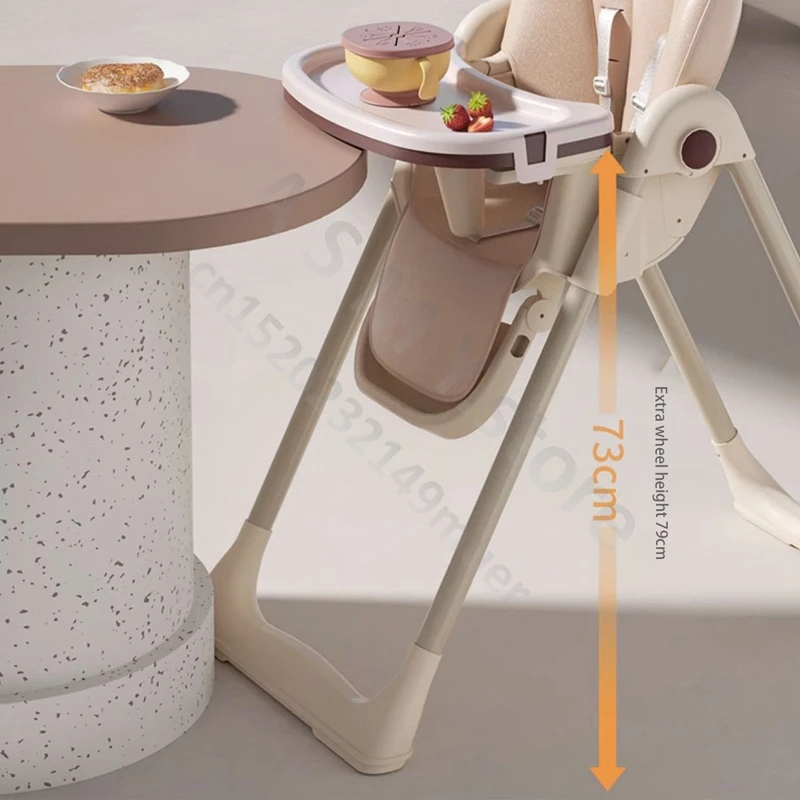 Silla de comedor multifuncional para niños, asiento suave y ajustable para comer, puede sentarse o acostarse, multiposición