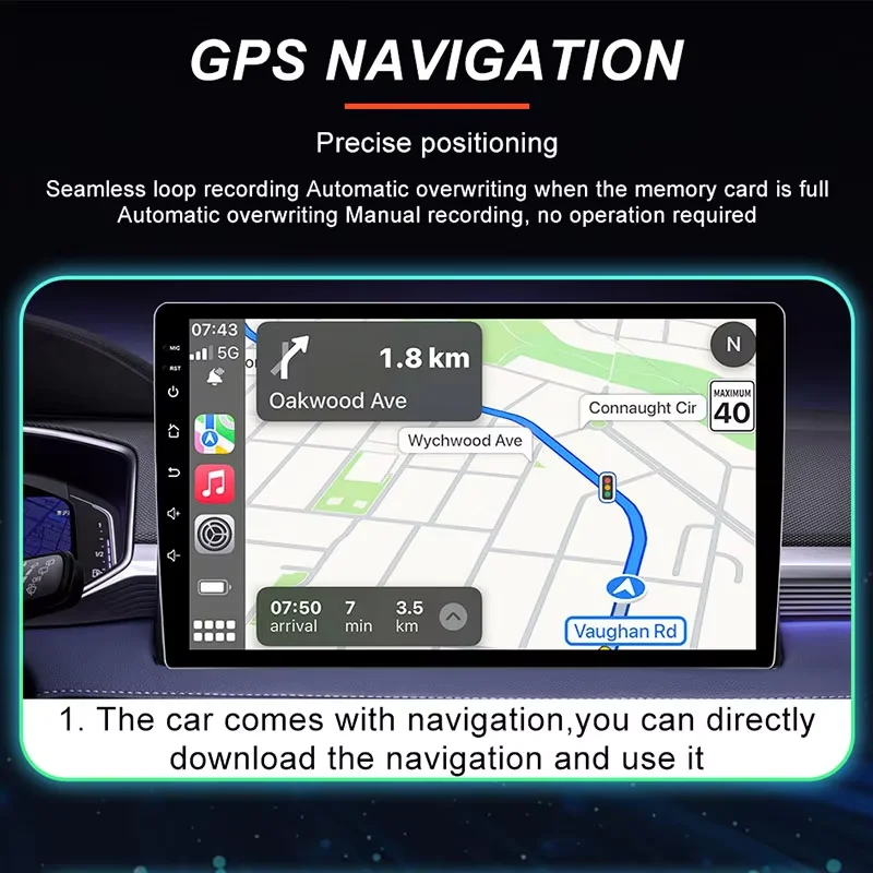 Car Radio Navigation Video GPS Carplay For Suzuki Fronx Baleno 2021 2022 2023 Stereo Multimedia Player DVD Bluetooth 5G Wifi DSP