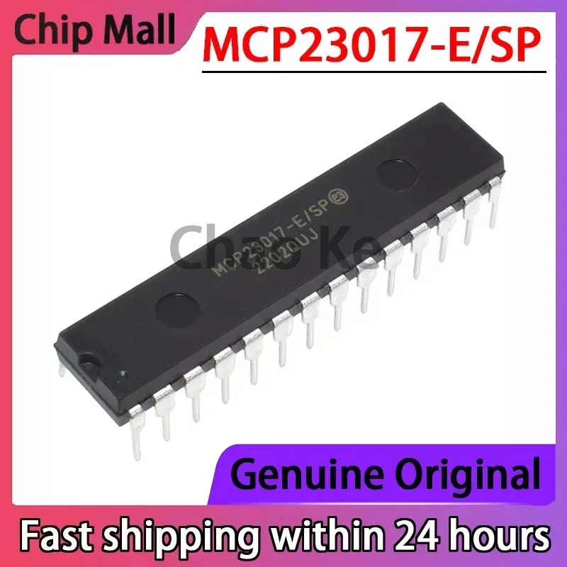 

1 шт. новый оригинальный MCP23017-E/SP MCP23017 линейный чип расширителя ввода-вывода DIP-28