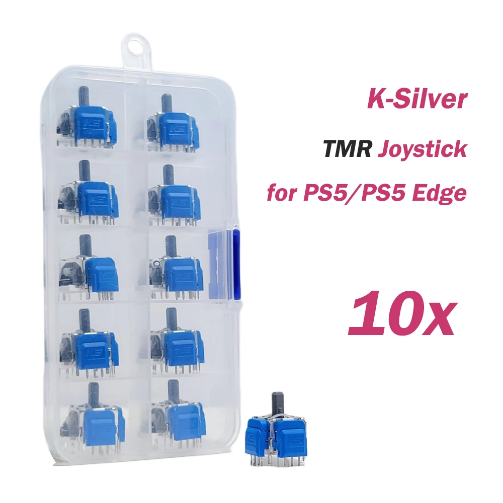 K-Silver JS13 PRO+ TMR Elektromagnetyczny Joystick do Kontrolera PS5 3D Analogowy Thumbstick Bez Driftu Akcesoria Zamienne do Gamepada — zdjęcie produktu 6