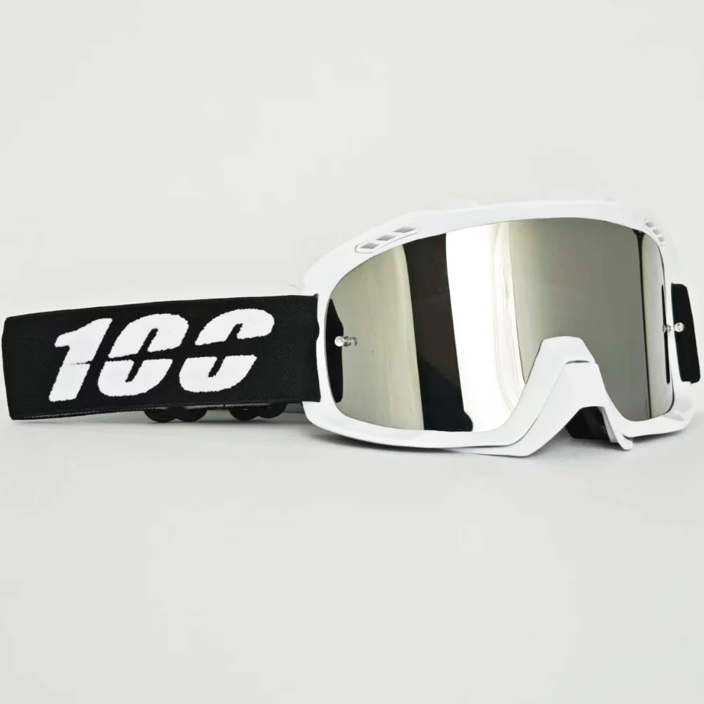 100 lenti ad alta definizione occhiali da sci da snowboard antivento antipolvere antisabbia tutto il giorno uomo donna moda occhiali sportivi all'aria aperta