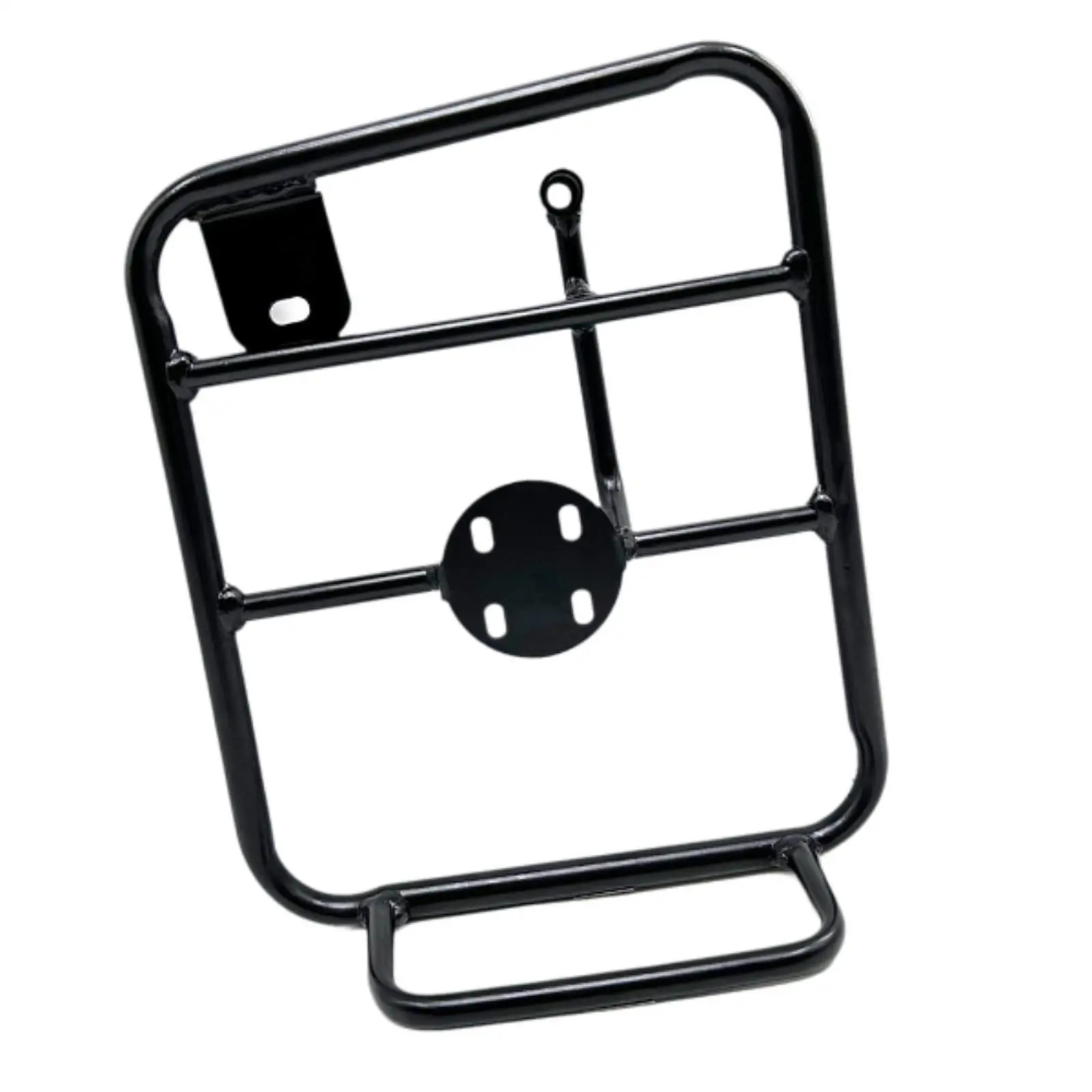 Multifunction Motorcycle Luggage Rack Carbon Steel Side Mount Support for Triumph Speed 400 2024 2025