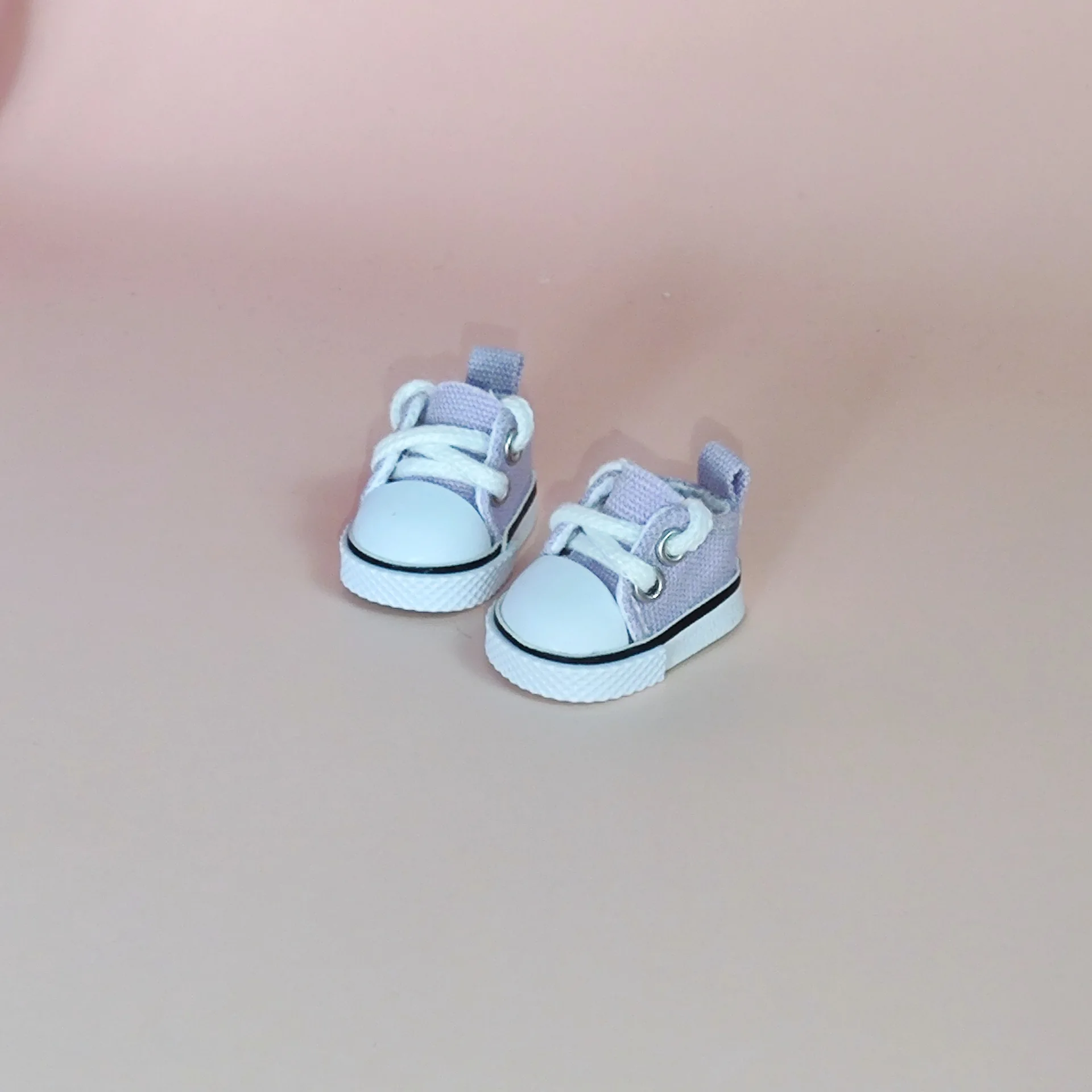 Labubu 1st-3rd Gen 17cm Ropa de muñeca Labubu Zapatos de lona Labubu Generación 1 2 3 Colgante Labubu Zapatos casuales versátiles
