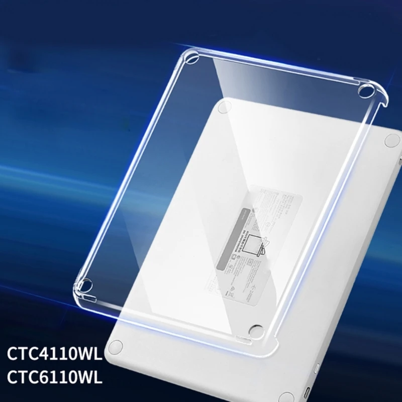 Protections Cover for CTC4110WL CTC6110WL Sketching Tablets AntiScratch Screen Film Pen Holder Case