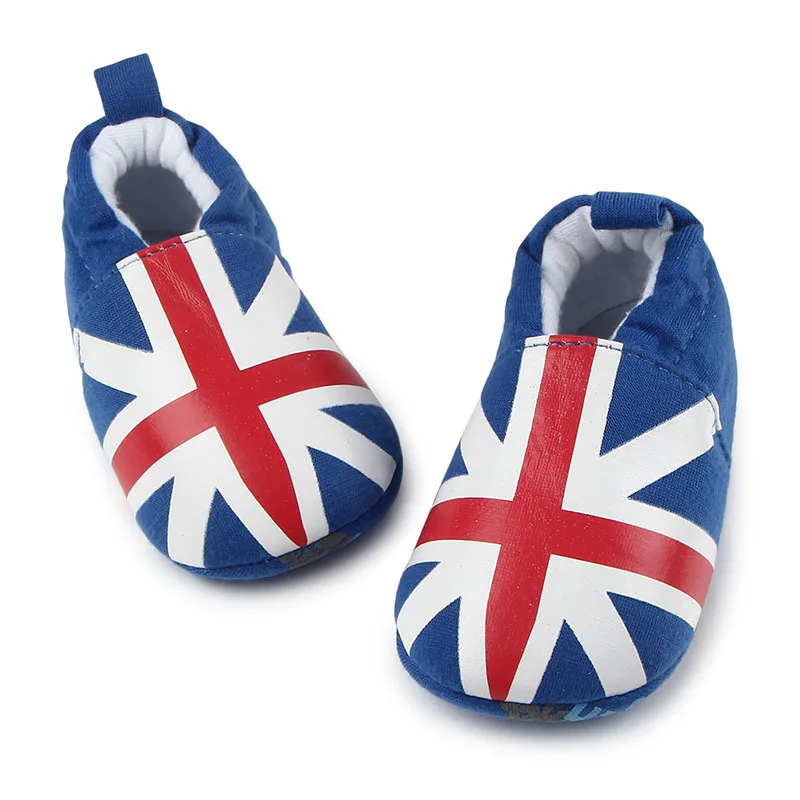 

Детская обувь унисекс с мультяшными животными для новорожденных, милые первые ходунки с принтом, хлопковая домашняя обувь для маленьких мальчиков и девочек на мягкой подошве