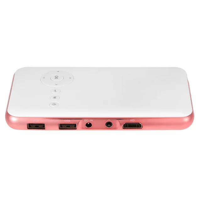 Mini proiettore tascabile Android Pico Home Theater LED Micro HD con video USB intelligente mobile wireless