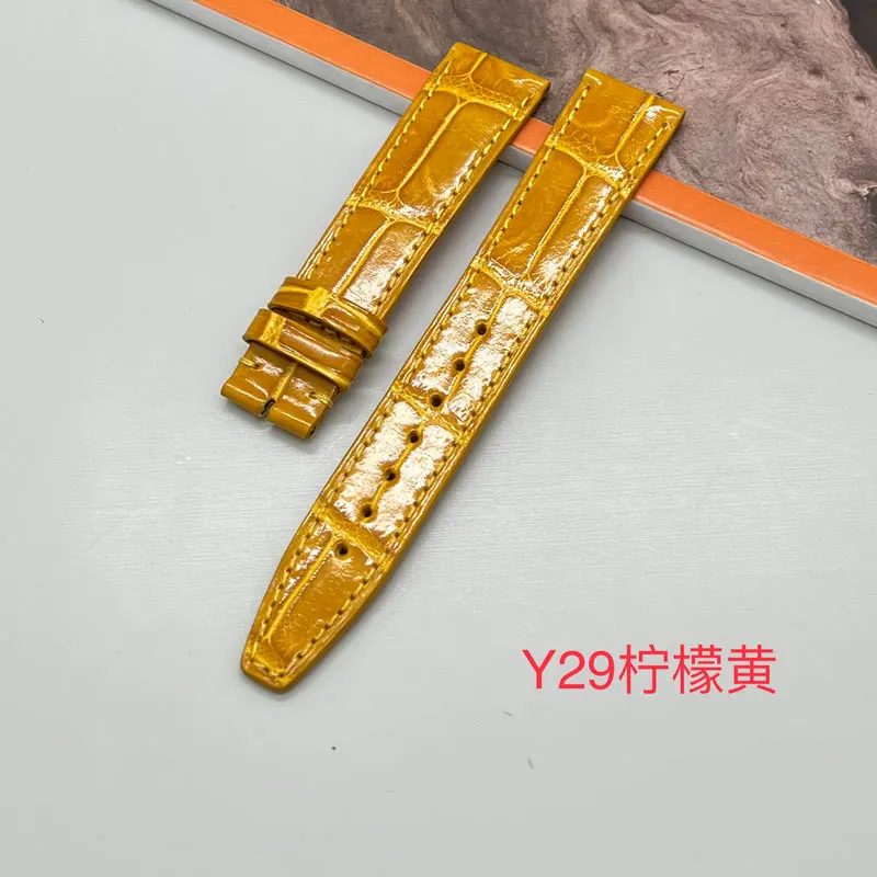 FUYIJIA Private Custom Original Watchbands 10MM~28MM Nile Crocodile Skin Strap Master Handmade Wristband Top Watch Accessories