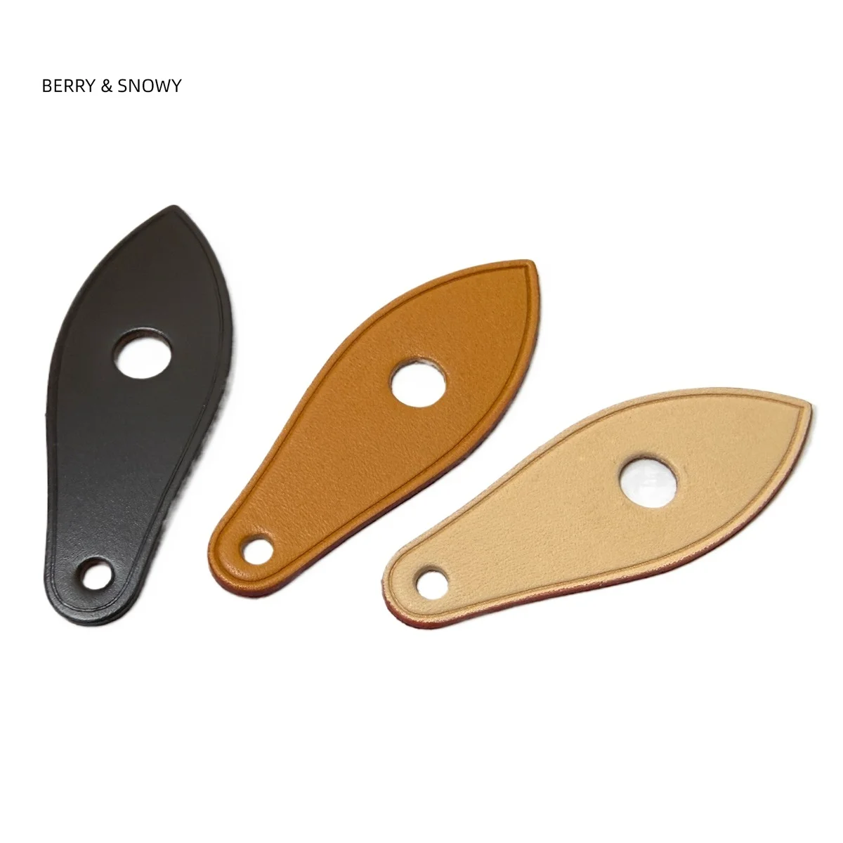 

Модные брелоки-застежки для сумок Berry&Snowy из натуральной кожи Vachetta, замена для сумок Speedy 25/30/35, дизайнерские тягачки для молний