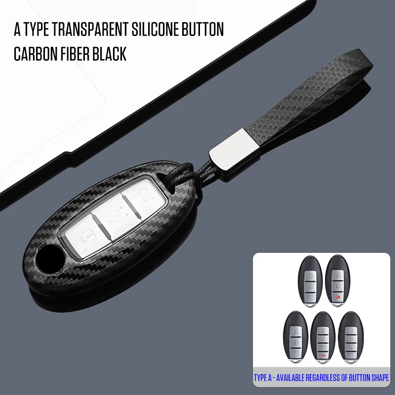 ABS Plastic Car Key Shell Case Cover for Infiniti G25 G35 G37 Q50 Q60 Q70 QX55 JX35 QX50 QX60 QX80 Bag Fob Auto Accessories view 6