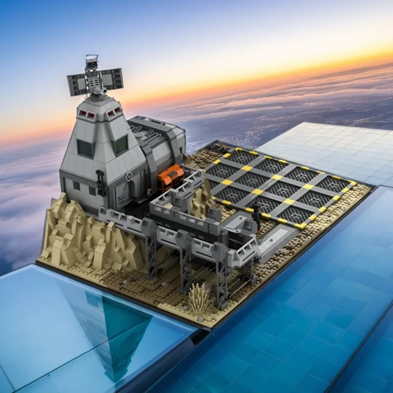 1927PCS MOC Space Battle Emipre Base Desert Planet At War Pt 2 Model Building Blocks DIY Creative Building Blocks Gift Home Set