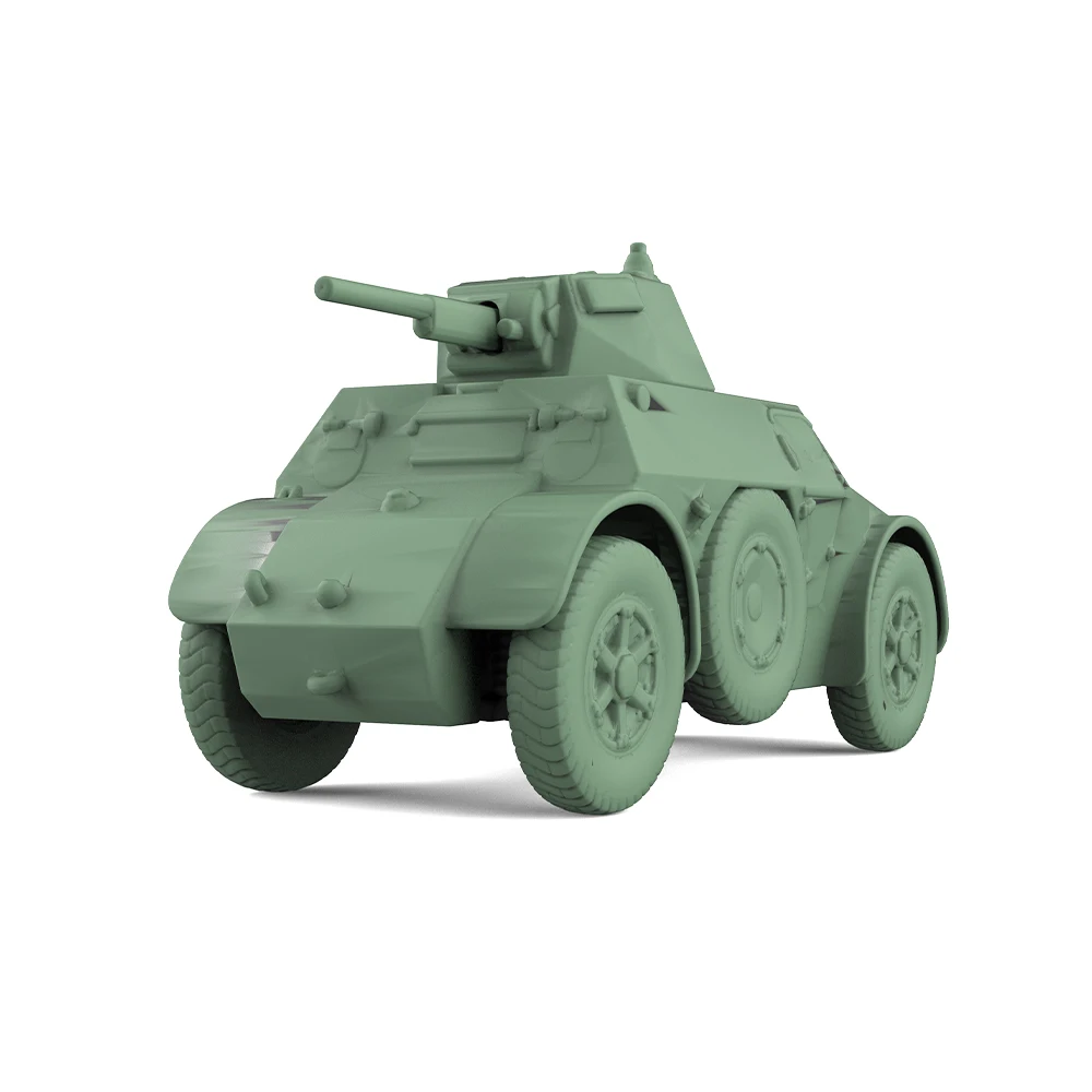 

1/220 1/160 1/87 SSMODEL SS989 Железнодорожная военная модель комплект Италия AB41 Light Tank