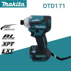 Makita DTD171 Cordless Driver Drill 18V Brushless  high Torque Motor Impact Electric Screwdriver Variable Speed Power Tool