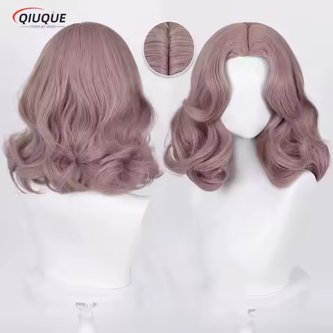 Game Melina Cosplay Wig Anime Heat Resistant Synthetic Hair Halloween Role Play Wigs + Wig Cap