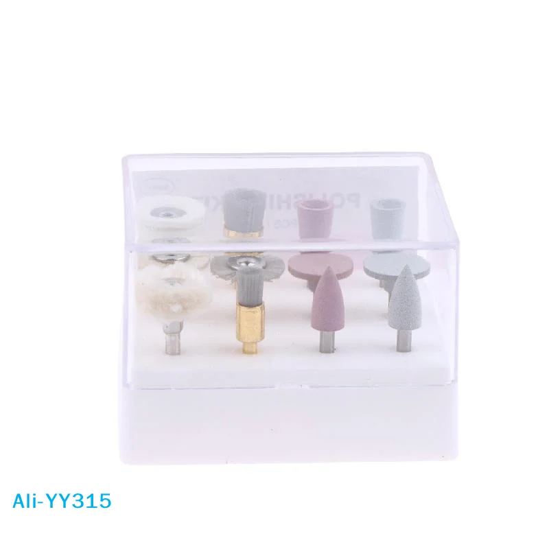 

【Y】12 PCS Upgraded Silicone And Brush Grinding Head Mixed Polishing Set - Achieve High-gloss Polishing With Polishing Paste