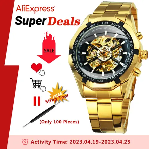 Winner Skeleton Automatic Watch T-WINNER