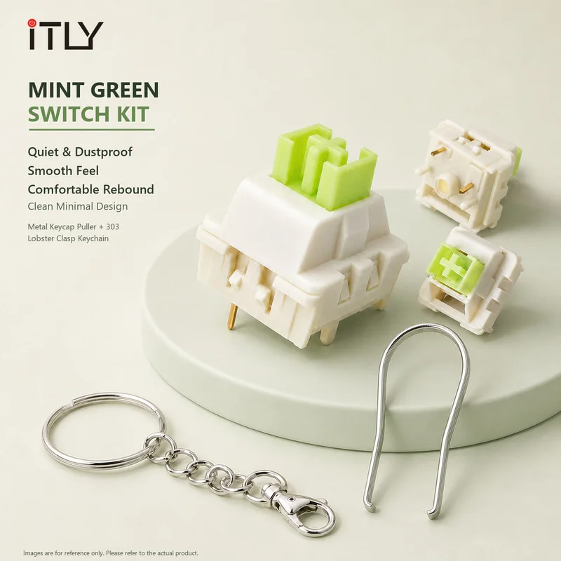 iTLY Mechanical Keyboard Switch Dust-Proof Switche for DIY Keyboard with Key Cap Puller