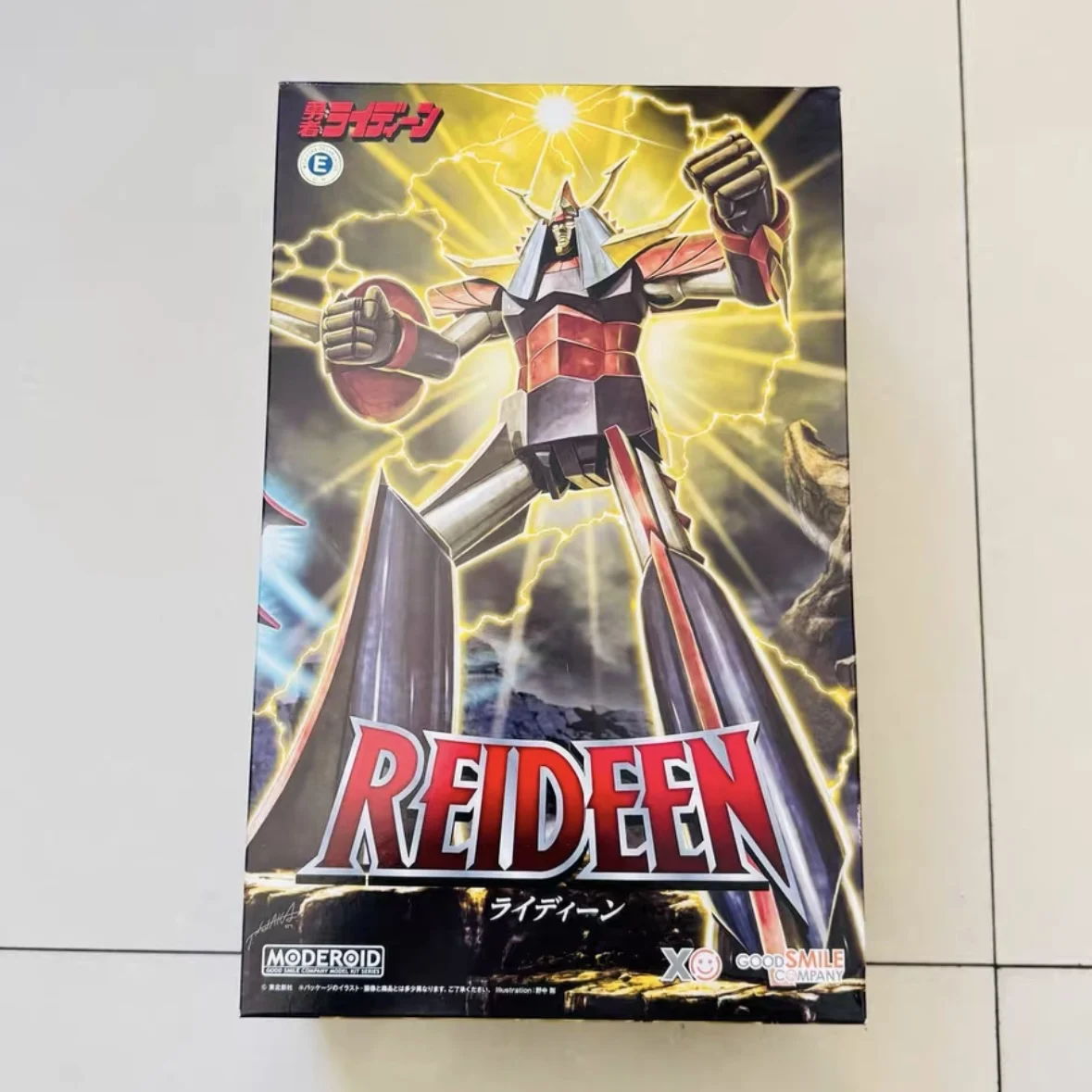 In Stock Genuine Good Smile Moderoid Brave Raideen / Reideen The Brave Reideen Figure Anime Model Toy