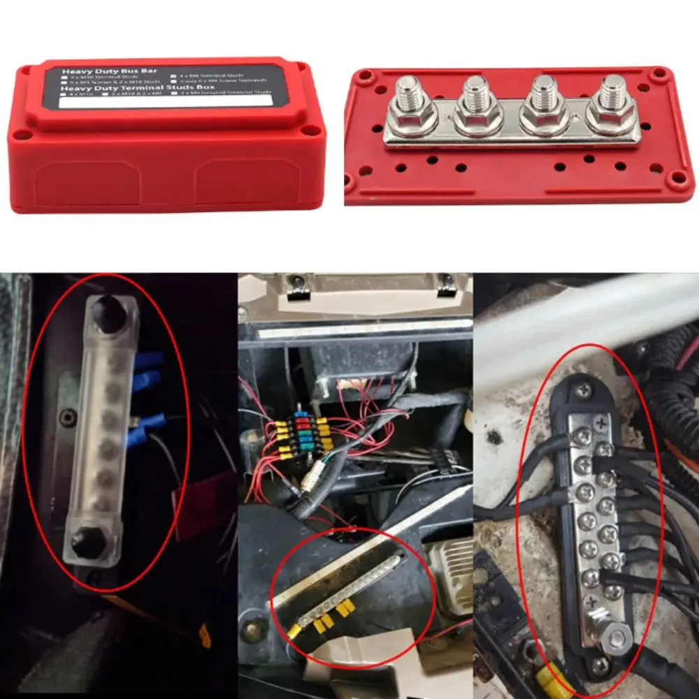 heavy-duty-modular-design-dc-48v-distribution-block-4-terminal-studs-m8-studs-bus-bar-box-300a-rated-highest-amperage-rated
