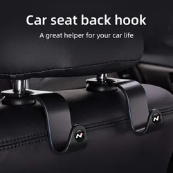 Car Seat Back Hooks Headrest Storage Hangers Accessories For Hyundai N Line Performance I20 IX35 I30 Sonata Elantra Veloster