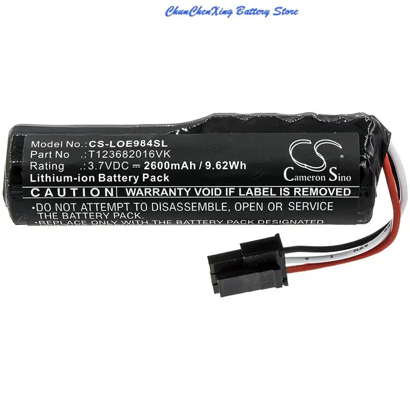 Cameron Sino 2600mAh/3400mAh Battery for Logitech 984-001405, S-00170, Ultimate Ears Boom 3