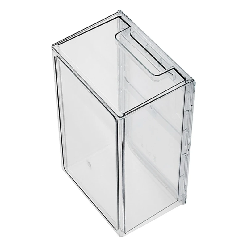 Practical Refrigerator Organizers Sealed Drawer Container with Lid Transparent Freezer Storage Box Kitchen Supplies