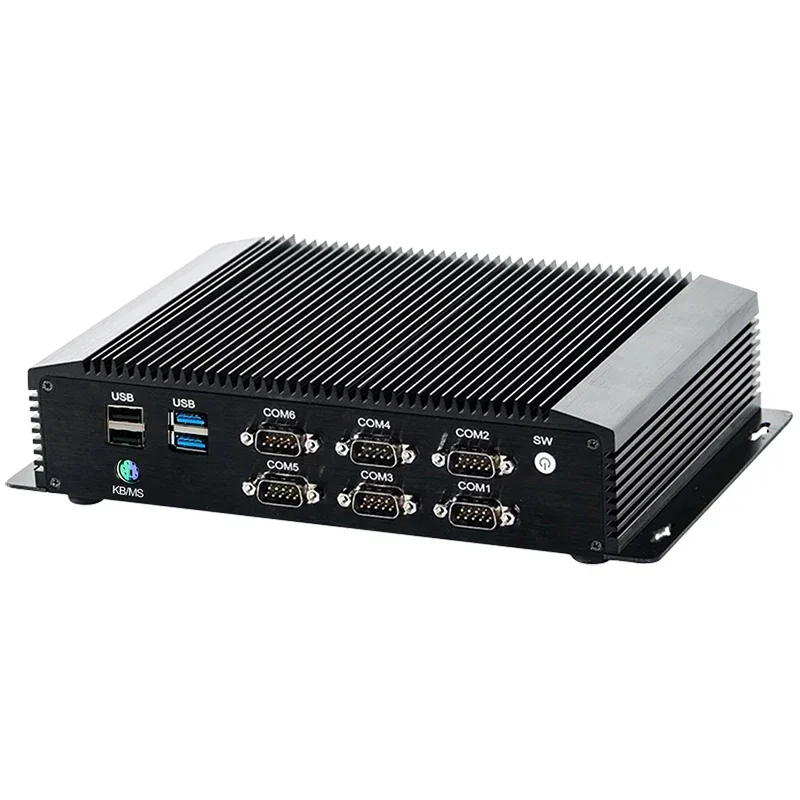 Fanless industrial computer industrial computer, mini host RS485 dual network interface card serial port embedded